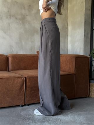 Füme Tencel Pantolon 