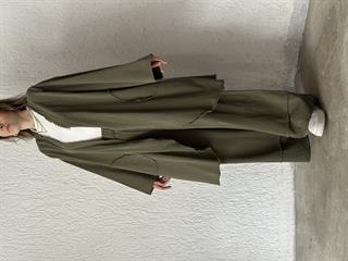 Gabardin Kimono Pantolon İkili Takım - Haki