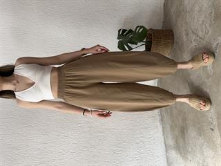 Gabardin Şalvar Pantolon - Camel