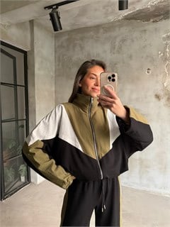 Garnili Eşofman Takımı - Siyah
