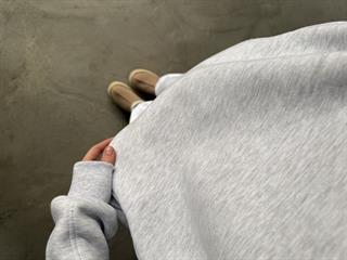 Gri Unisex Base Sıde Oversize Eşofman Takım