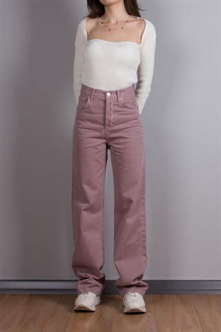Gül Kurusu Straight Jean