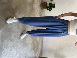 İndigo Paça Pensli Şalvar Pantolon