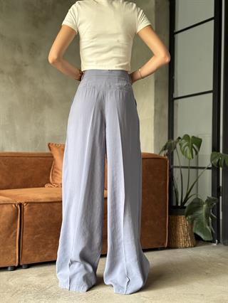 İndigo Tencel Pantolon