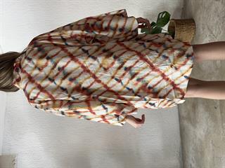 Kimono Şort Takım Batik Desen