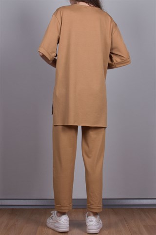 Kısa Kollu İkili Takım Camel