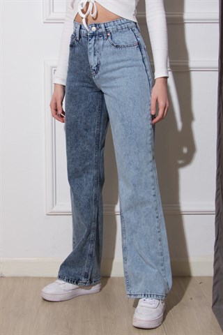 Kontrast Düz Kesim Jean