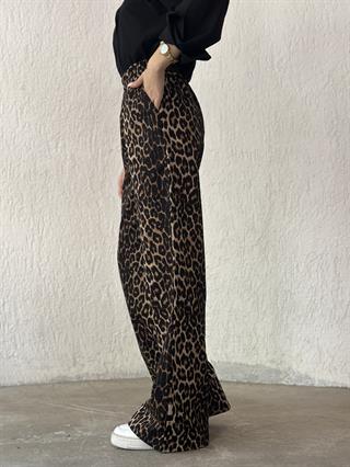 Leopar Gabardin Palazzo 