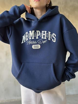 Memphis Unisex Sweatshirt - İndigo