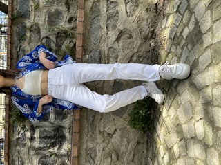 Mom Jean Beyaz