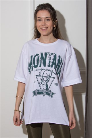 Montana Tshirt - Beyaz