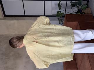 Oli Oversize Tencel Gömlek - Yağ Yeşil