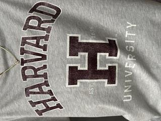 Oversize Harvard Baskılı T-Shirt
