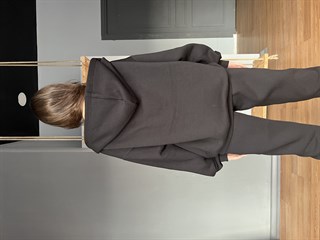 Oversize Hırka Siyah