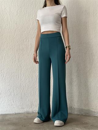 Oysho Palazzo Pantolon - Petrol
