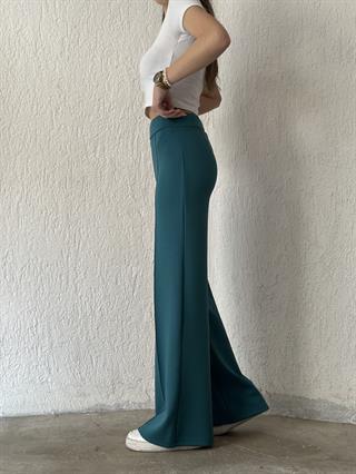 Oysho Palazzo Pantolon - Petrol