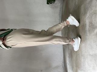 Paça Lastikli Jogger Pantolon - Bej