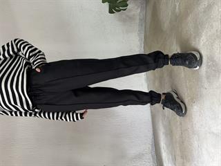 Paça Lastikli Jogger Pantolon - Siyah