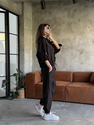 Paraşüt Kumaş Ceket Jogger Takım