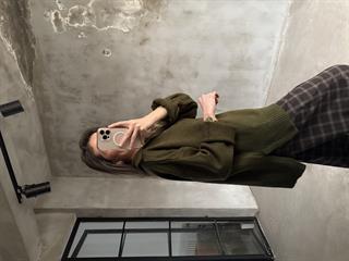 Polo Yaka Oversize Kazak Haki 