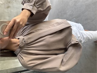 Premium Tensel Bomber Ceket - Taş