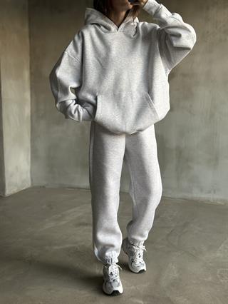 Rope Unisex Oversize Takım - Gri