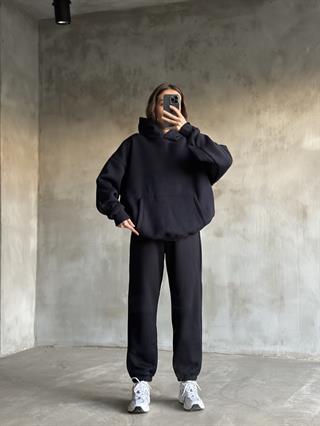 Rope Unisex Oversize Takım - Lacivert