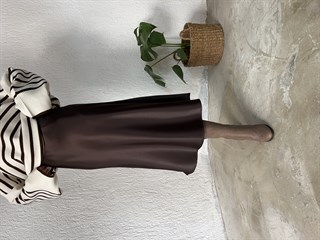 Saten Etek Koyu Kahve