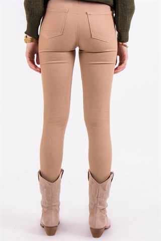 Skinny Pantolon - Bej