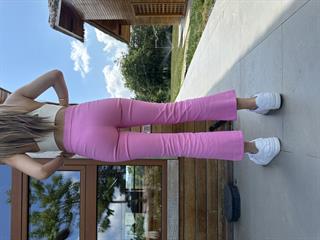 Yarım İspanyol Pantolon - Pembe