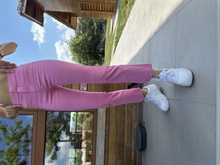 Yarım İspanyol Pantolon - Pembe