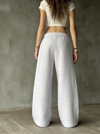 Straight Fit Eşofman Altı - Gri