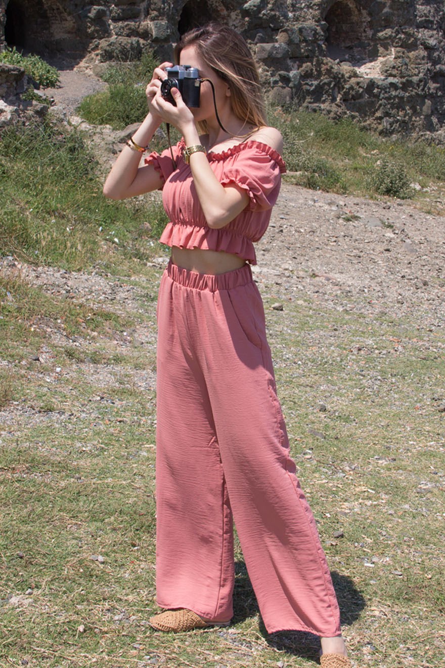 Ayrobin İkili Takım - Pembe - Dominatrend