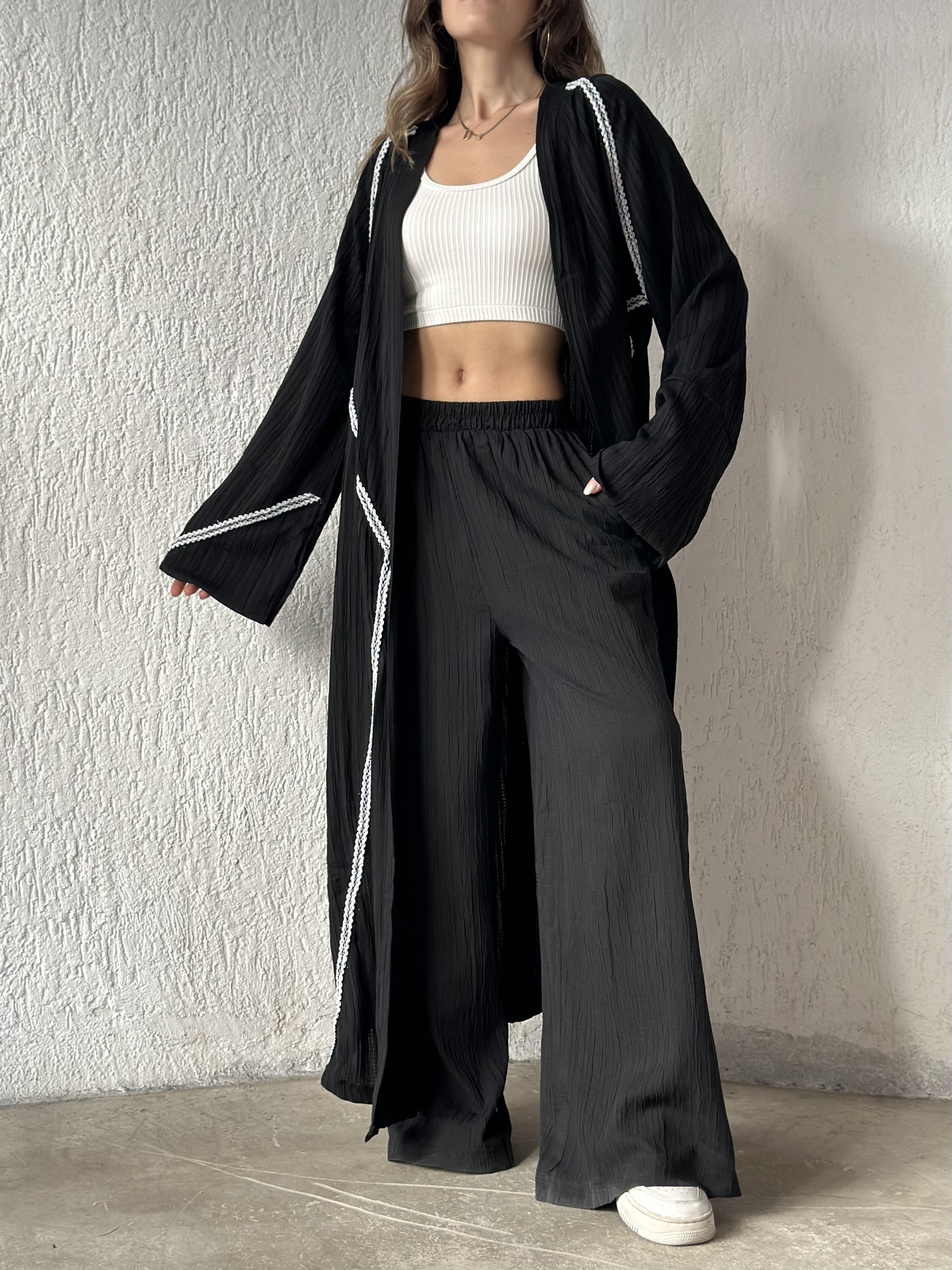 Kimono Pantolon Takım - Dominatrend
