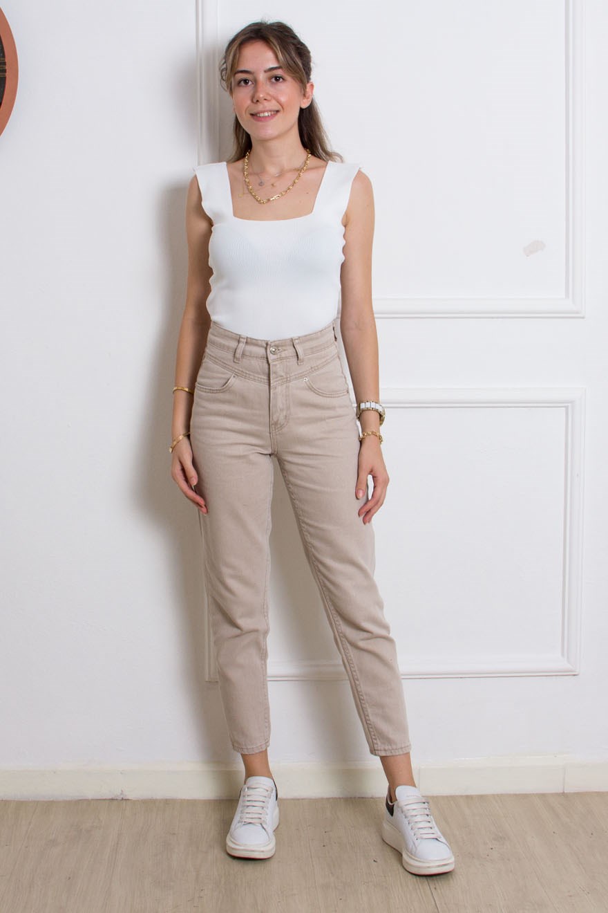 Mom Jean Pantolon | Kadın Giyimde Trend Dominatrend.com.tr