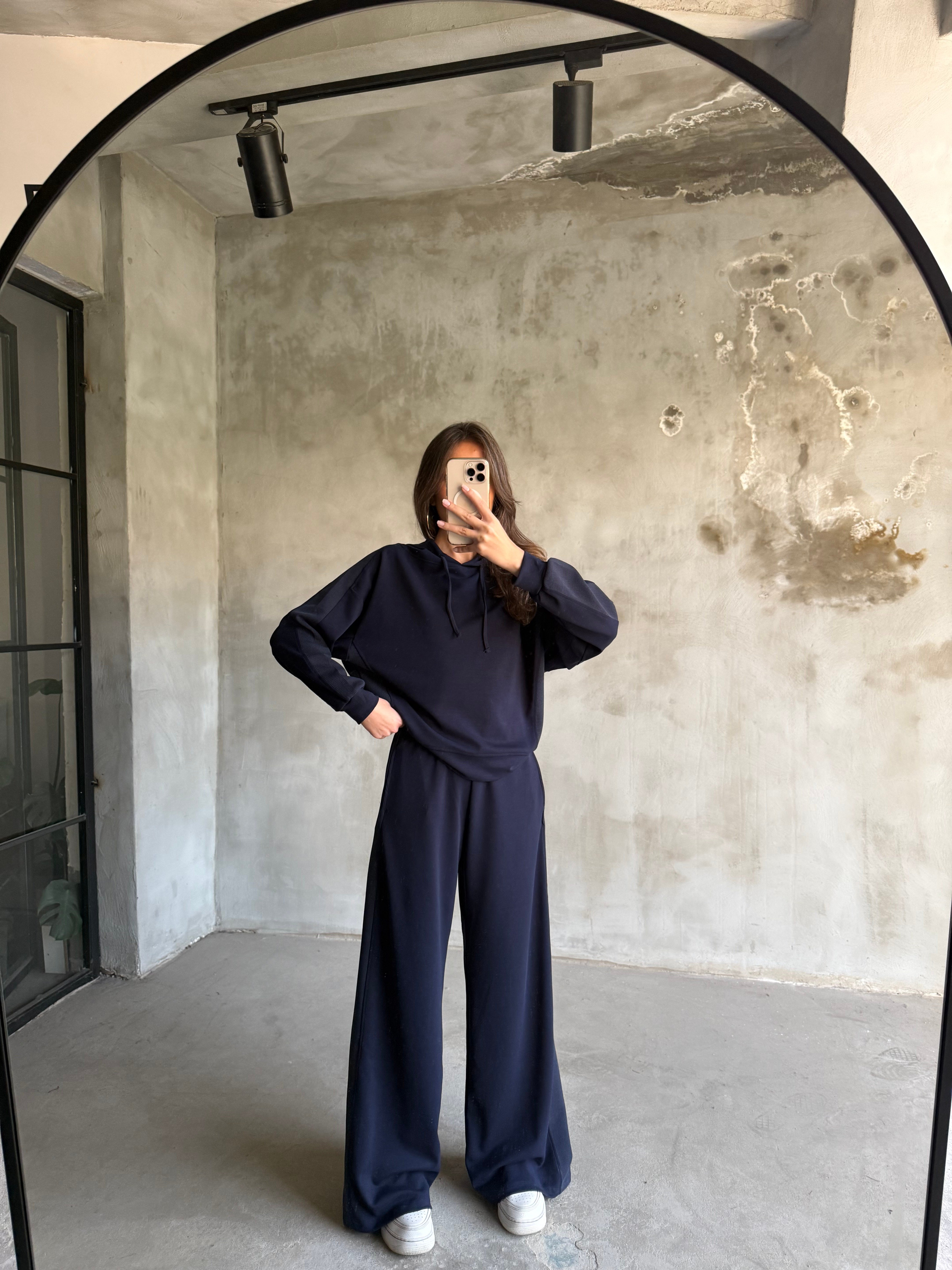 Premium Basic Modal Takım - Lacivert - Dominatrend