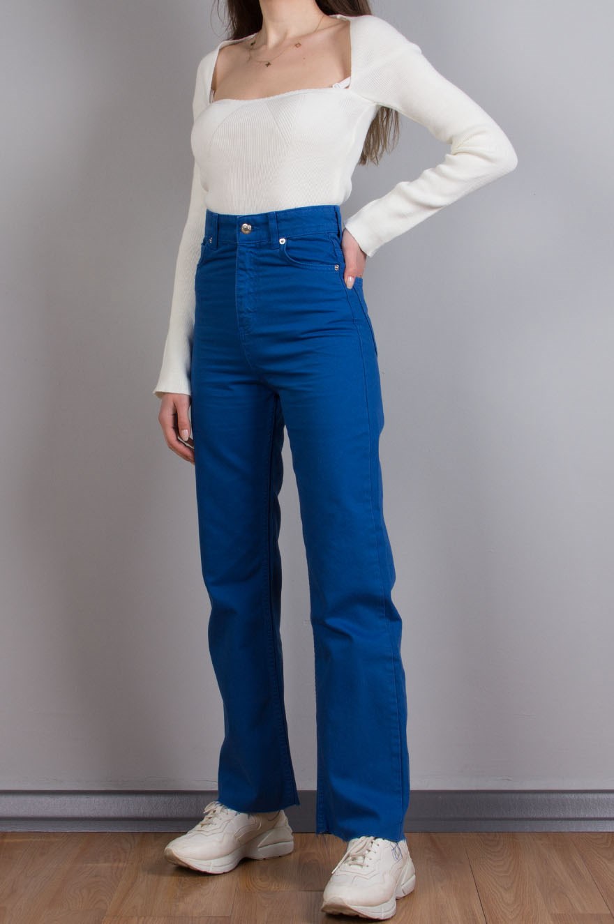 Saks Düz Fit Jean - Dominatrend