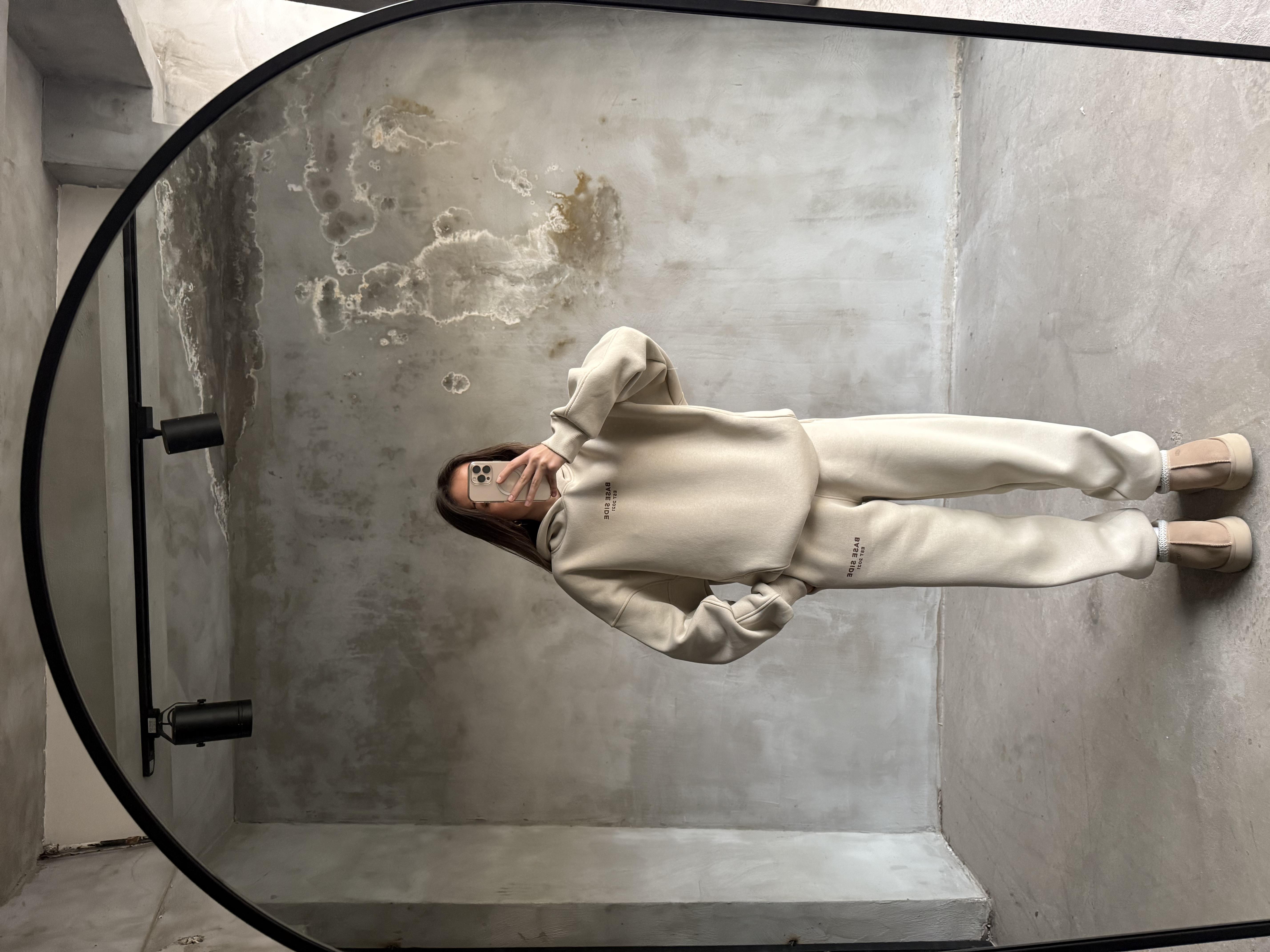 Taş Unisex Base Sıde Oversize Eşofman Takımı - Dominatrend