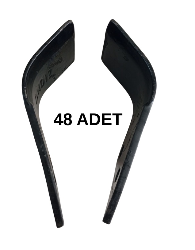 ANDIZ - PANCAR ARAÇAPA BIÇAĞI - (TÜRKAY UYUMLU) - 48 ADET(24 Sağ - 24 Sol) 