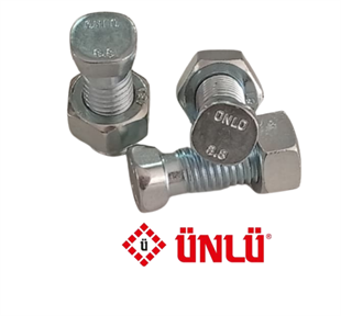 ÜNLÜ - M12 BIÇAK CİVATASI - KARE BAŞLI - 3 ADET 