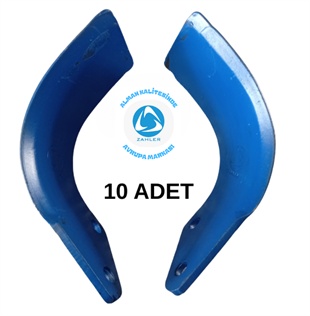 ZAHLER - ROTATİL BIÇAĞI - C TİPİ(8Mm) - 10 ADET(5 Sağ - 5 Sol) 