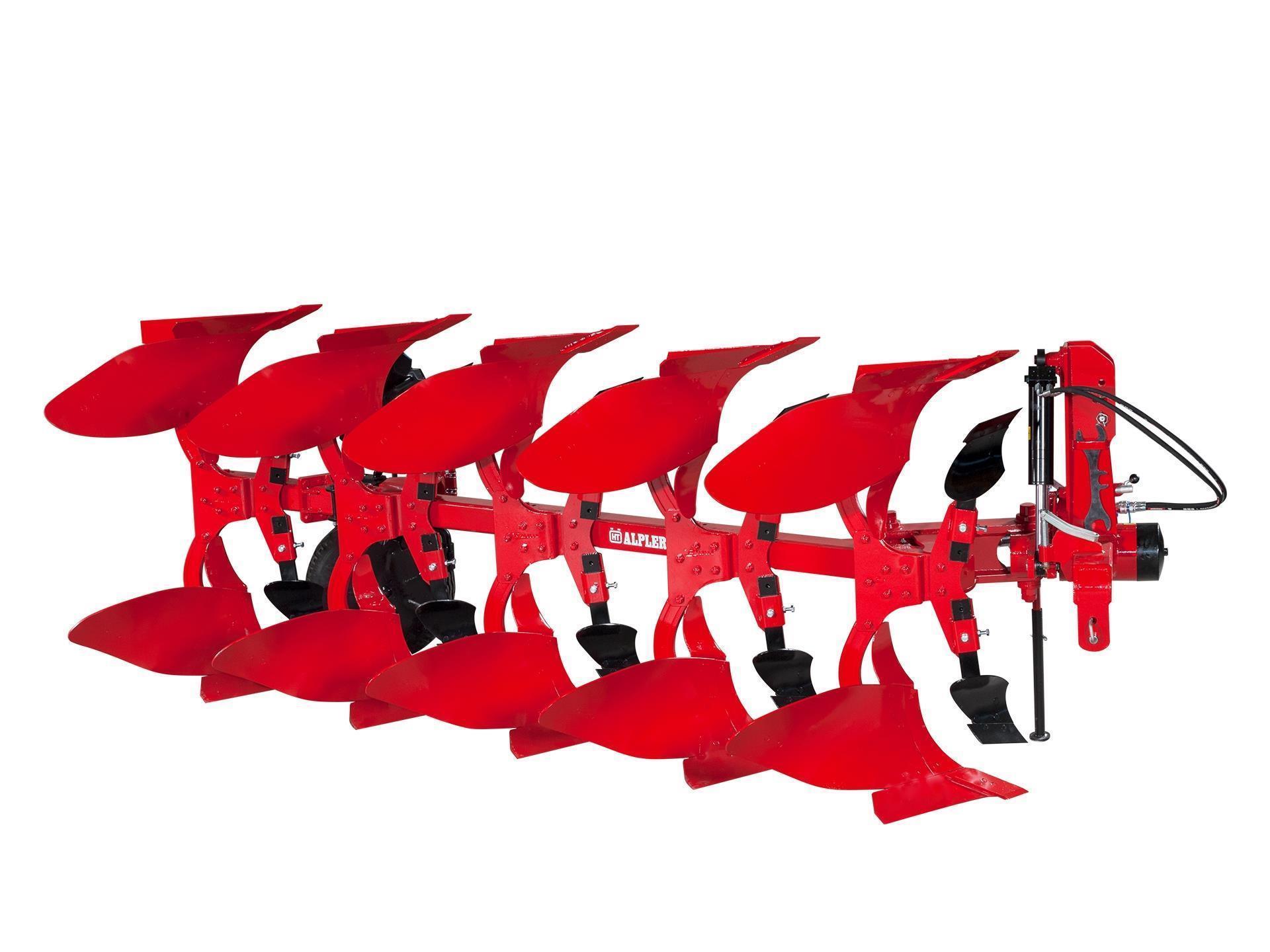 5' li DÖNERLİ PULLUK - 100' lük Şase - Hafif - Lastik Tekerli(14 no)- ALPLER