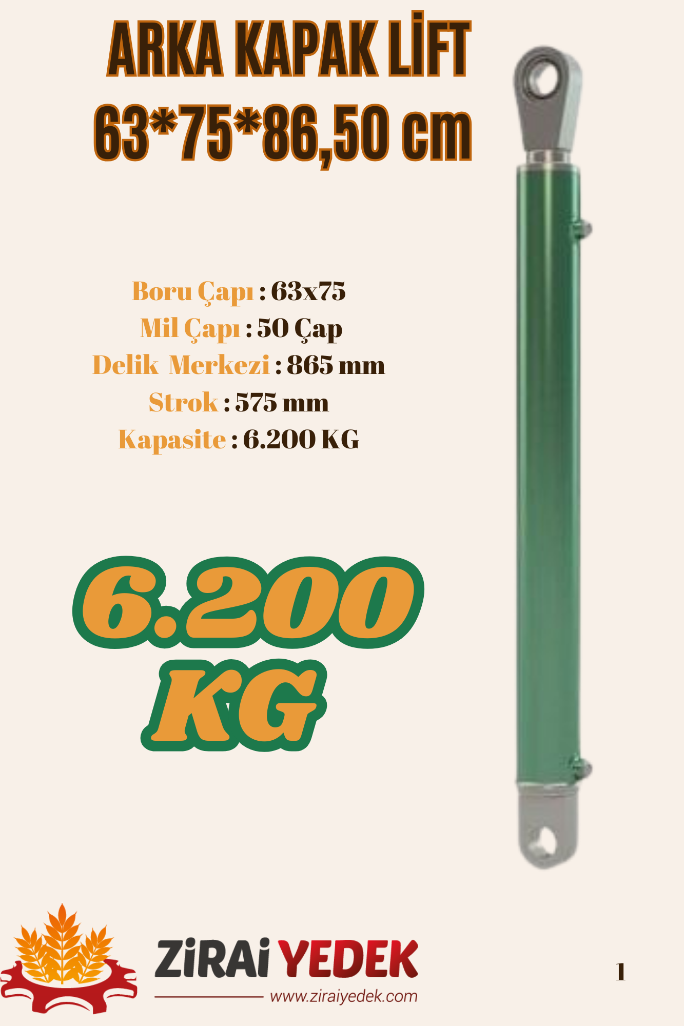 ARKA KAPAK LİFTİ 63*75*86,5 CMARKA KAPAK LİFTİ 63*75*86,5 CM
