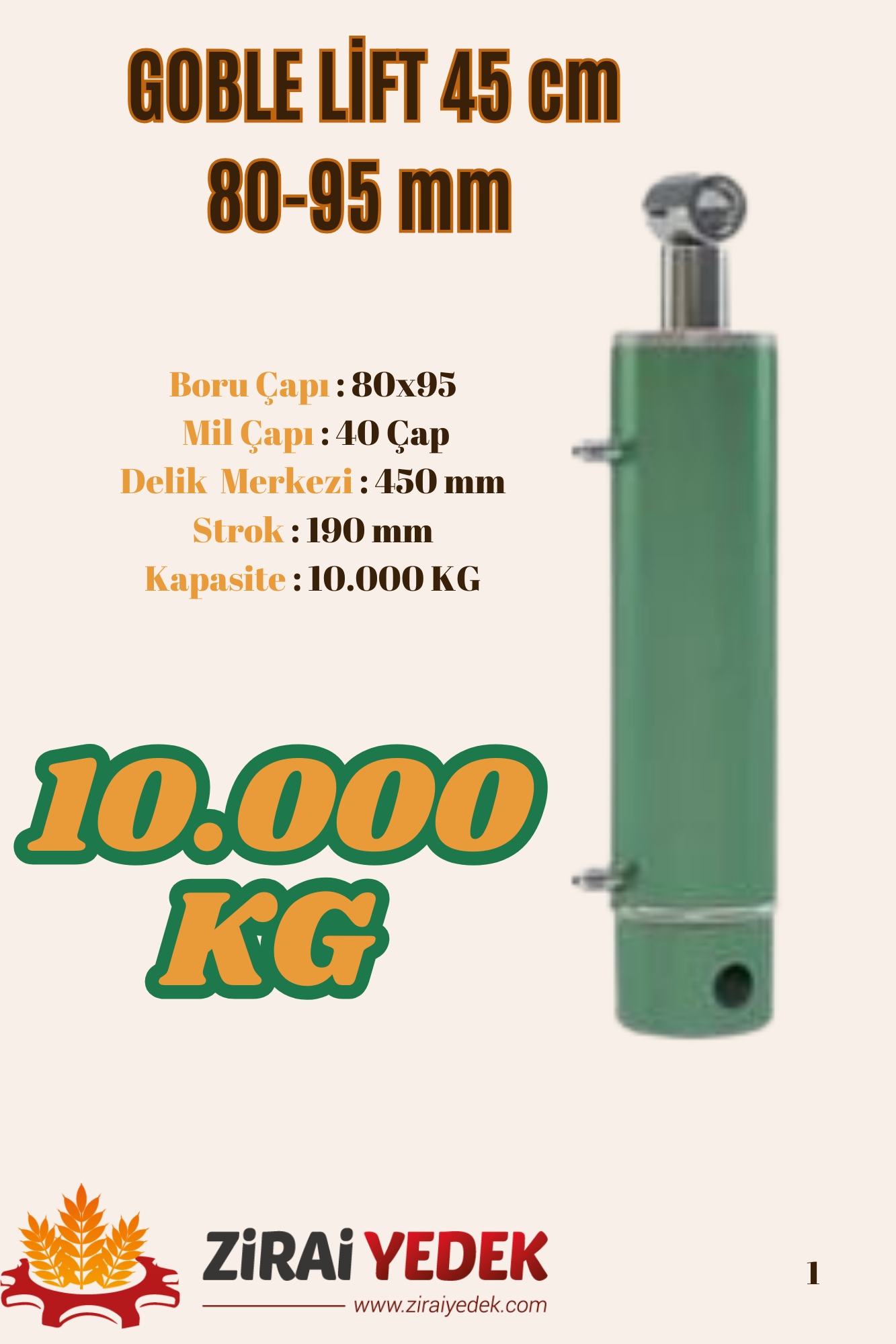 GOBLE LİFTİ 45 CMGOBLE LİFTİ 45 CM