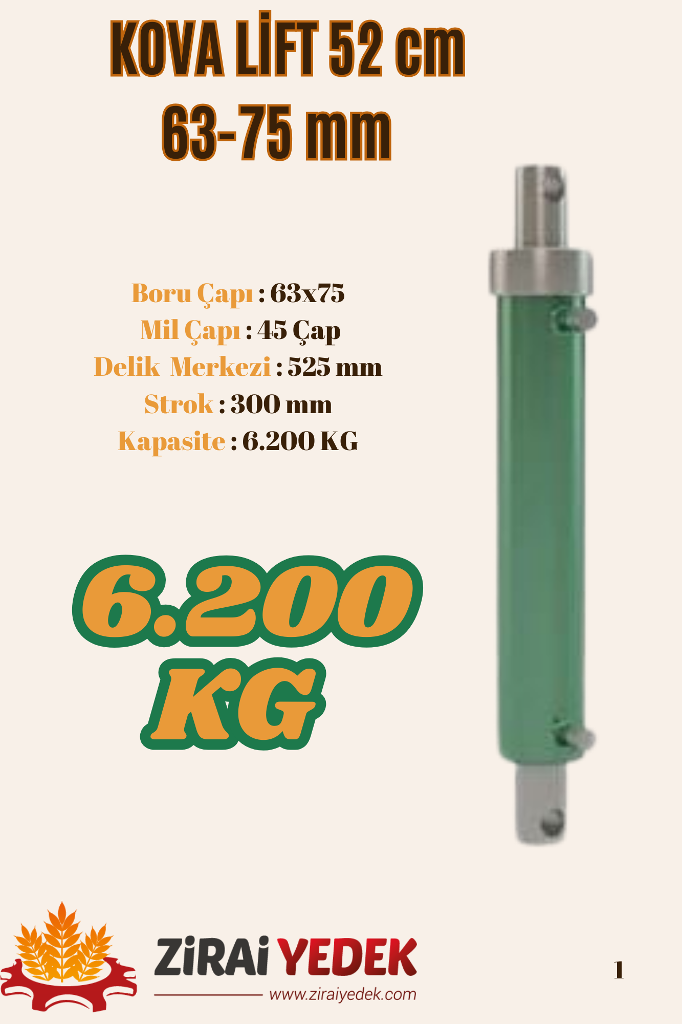 KOVA LİFTİ 52 CM KOVA LİFTİ 52 CM 