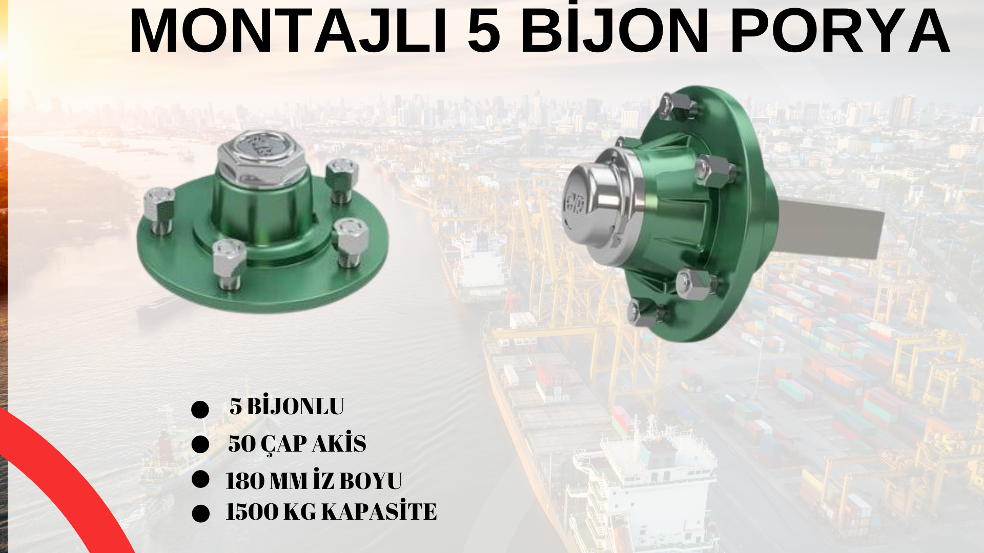 MONTAJLI 5 BİJON PORYAMONTAJLI 5 BİJON PORYA