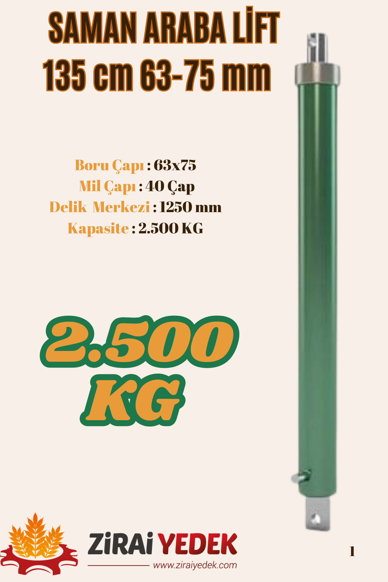 SAMAN ARABASI LİFTİ 135 CM SAMAN ARABASI LİFTİ 135 CM 