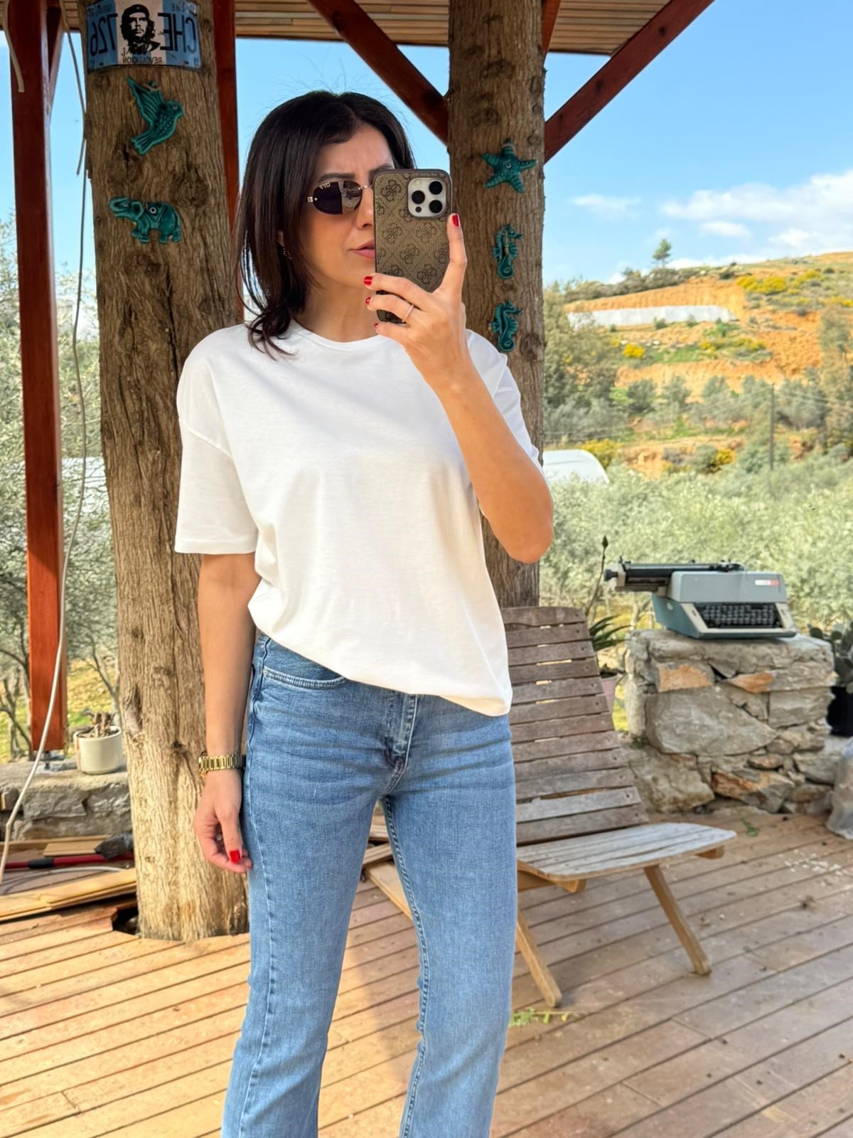 Basic Tshirt Ekru