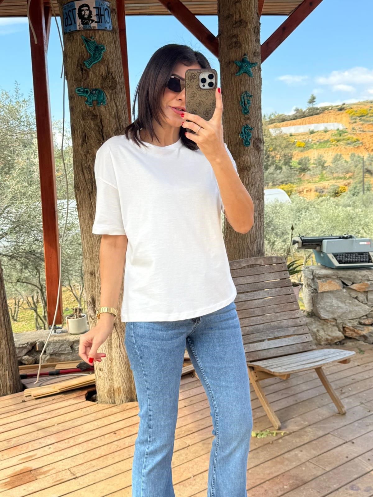 Basic Tshirt Ekru