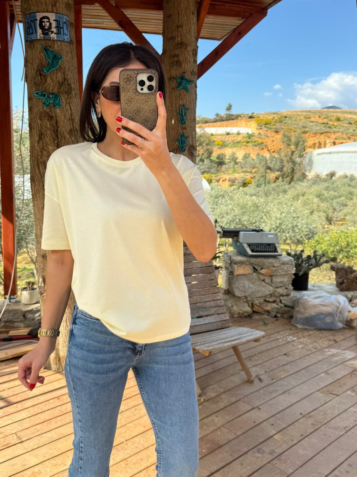 Basic Tshirt Sarı